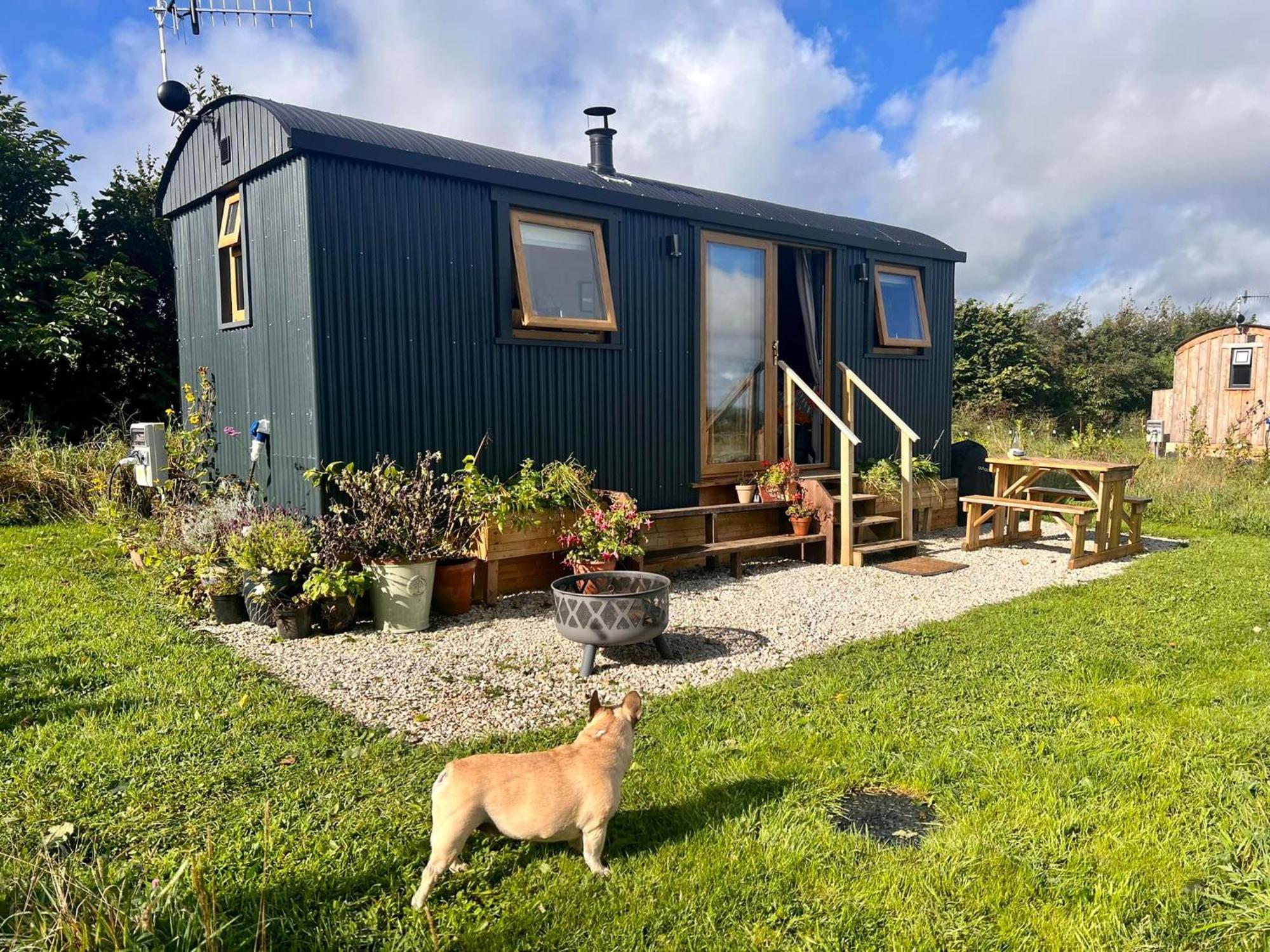 Luxury Shepherd Hut In The Peak District Vila Bakewell Exterior foto